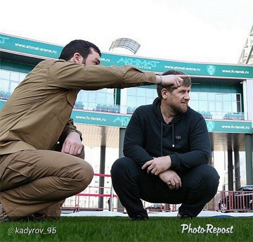 Рамзан Кадыров посетил "Ахмат-Арену"