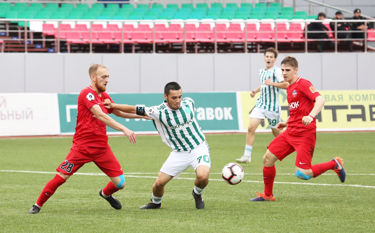 Молодежные составы "Ахмата" и "Енисея" сыграли вничью 