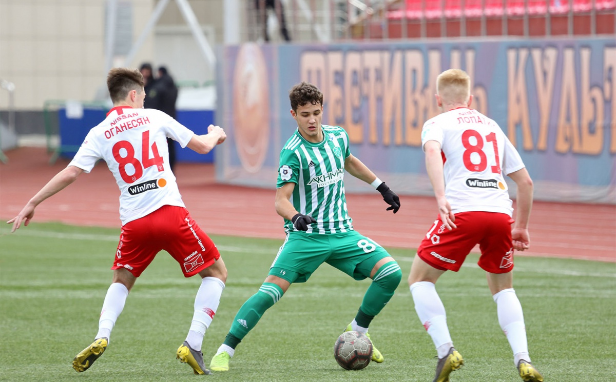 Фоторепортаж с матча молодежных составов «Ахмат» – «Cпартак»