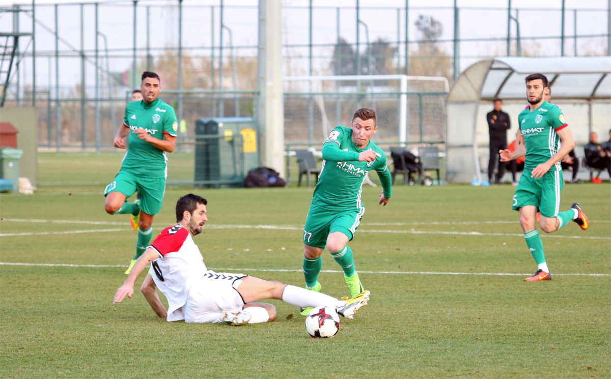 "Терек" завершил второй сбор победой над "Вардаром"