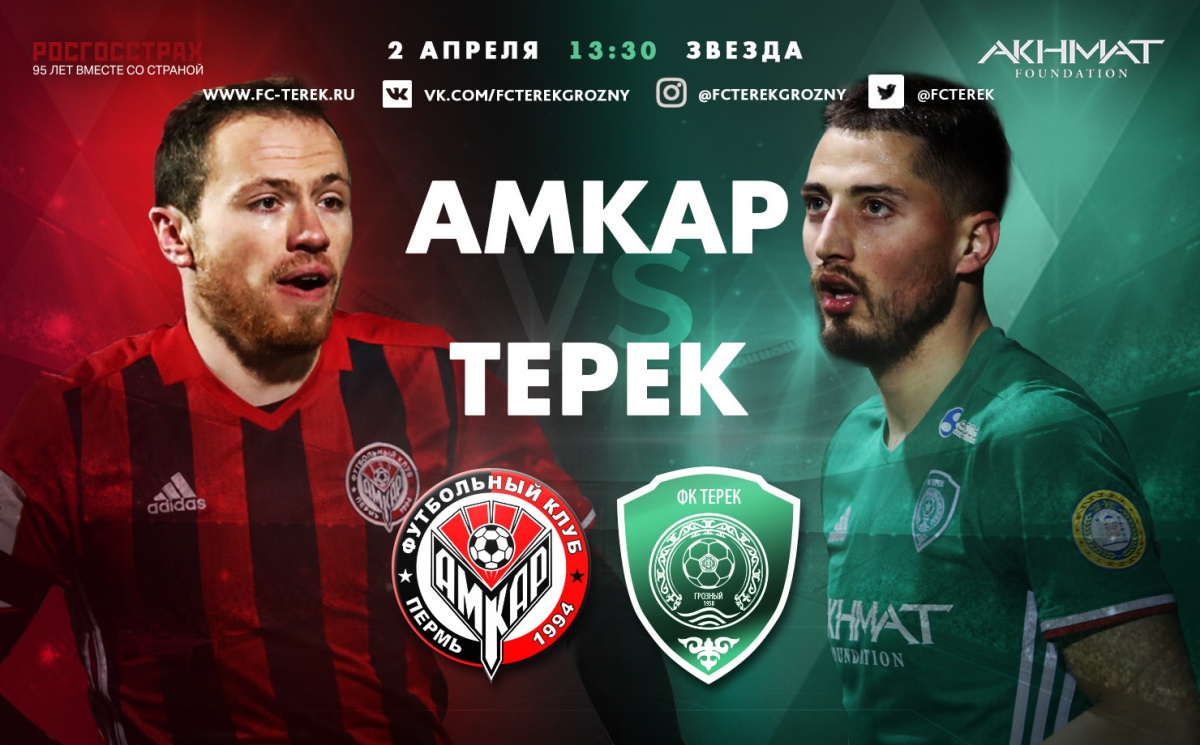 «Амкар» - «Терек»: История встреч