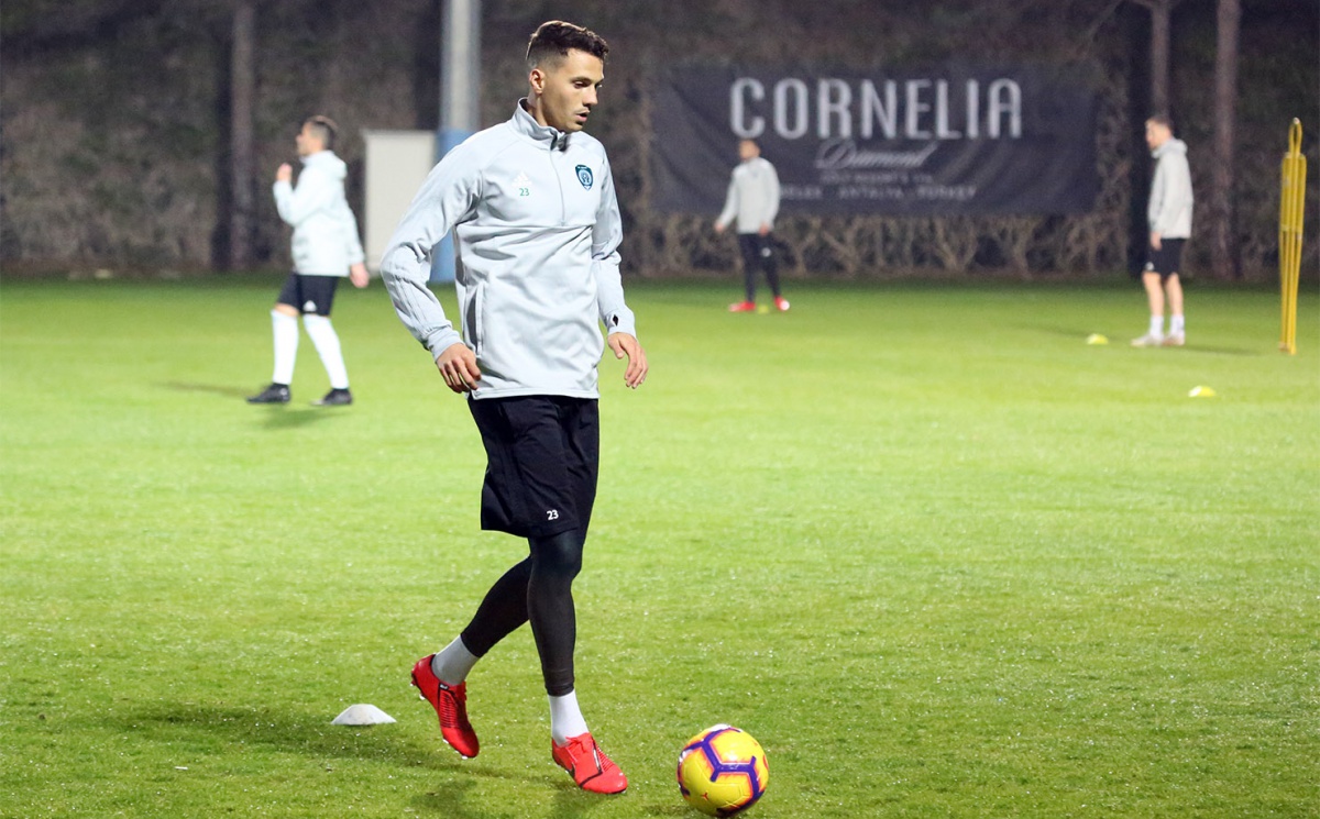 "Ахмат" провел первую тренировку на третьем сборе в Турции