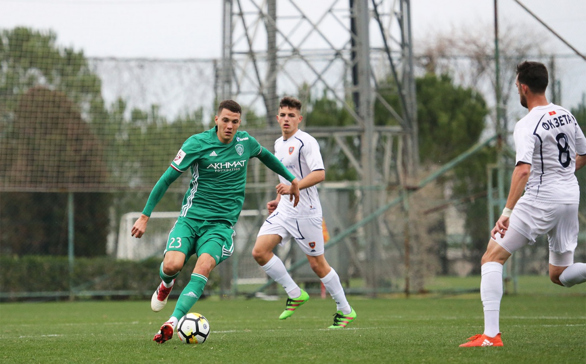 Фоторепортаж с матча «Ахмат» – «Зета»