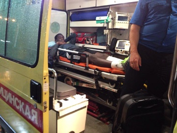 Аблае Мбенг получил травму в матче с "Уралом". 