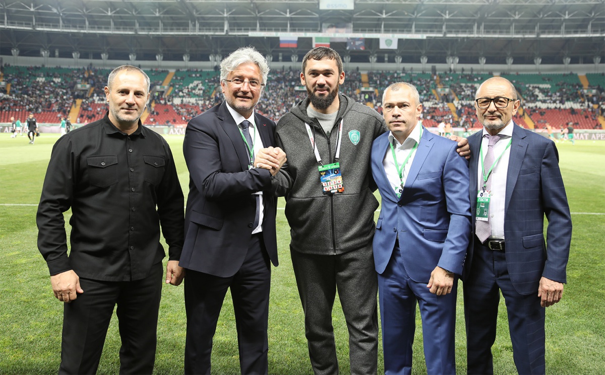 Магомед Даудов: "Надеемся, что Грозный получит право проведения матчей международного уровня"