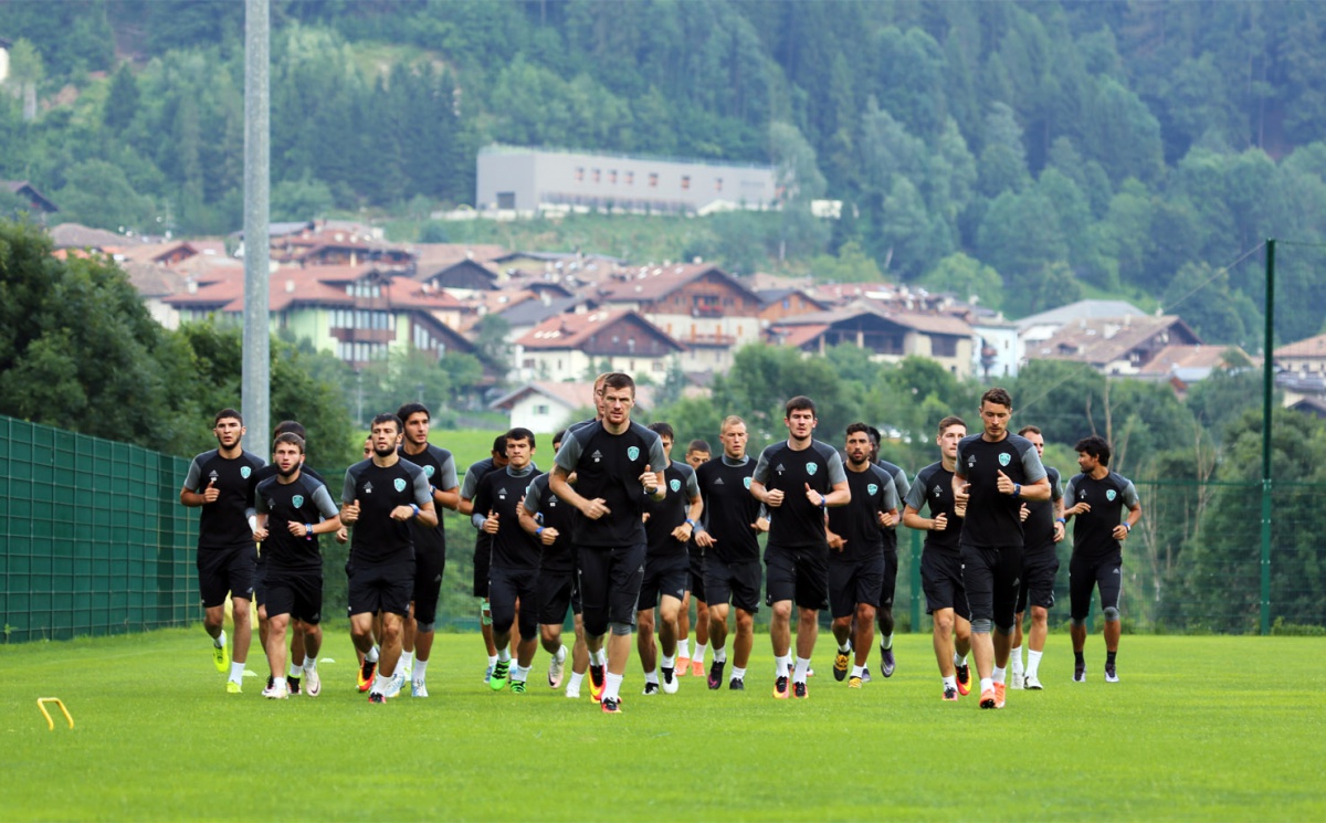 На первых сборах «Терек» сыграет три матча