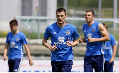 Олег Иванов сыграл за сборную России в товарищеском матче