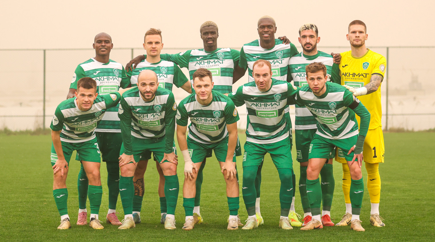 «Ахмат» одержал победу в контрольном матче и завершил второй сбор