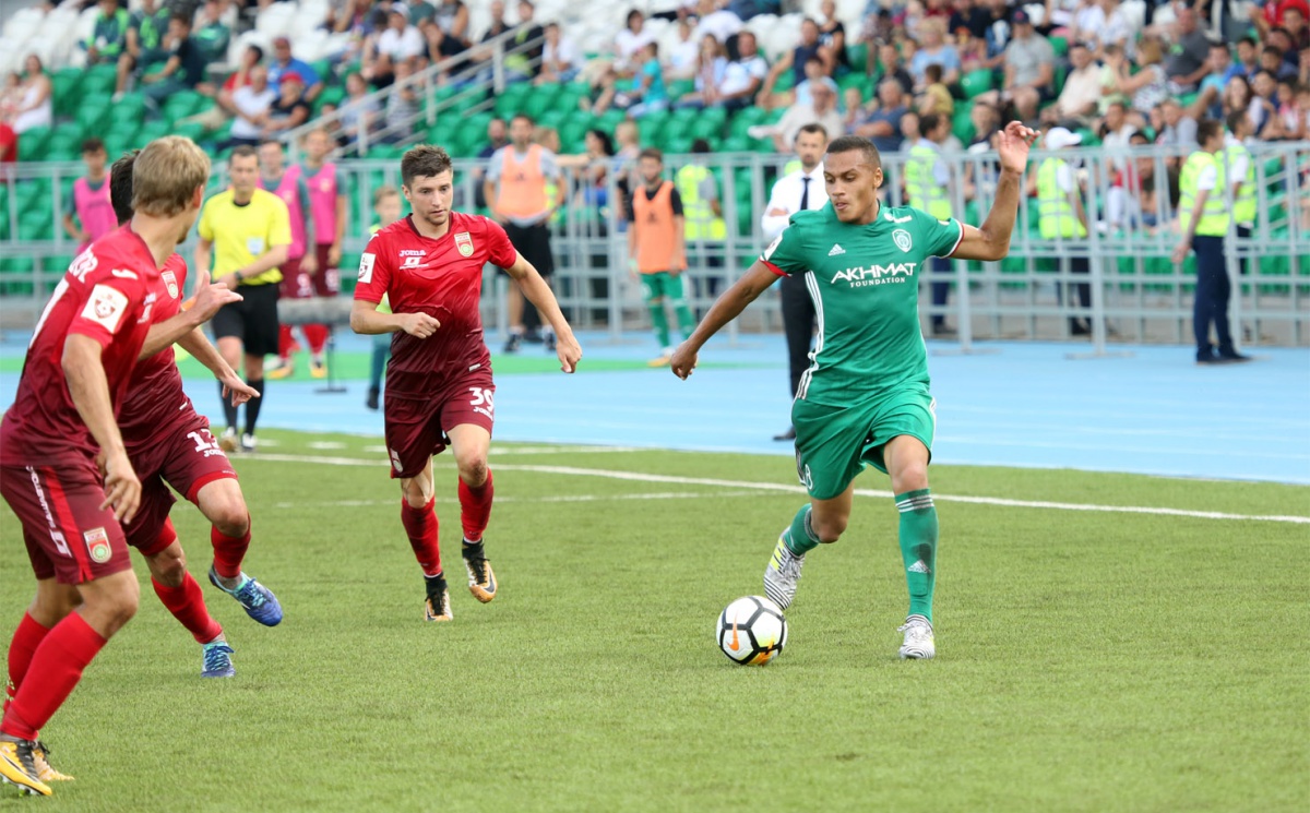 Фоторепортаж с матча «Уфа» - «Ахмат»