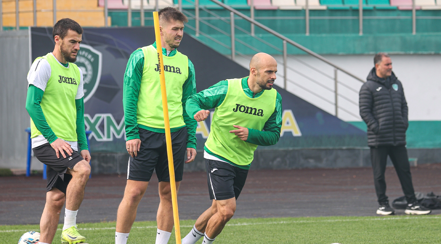 Фото: тренировка «Ахмата» в международную паузу