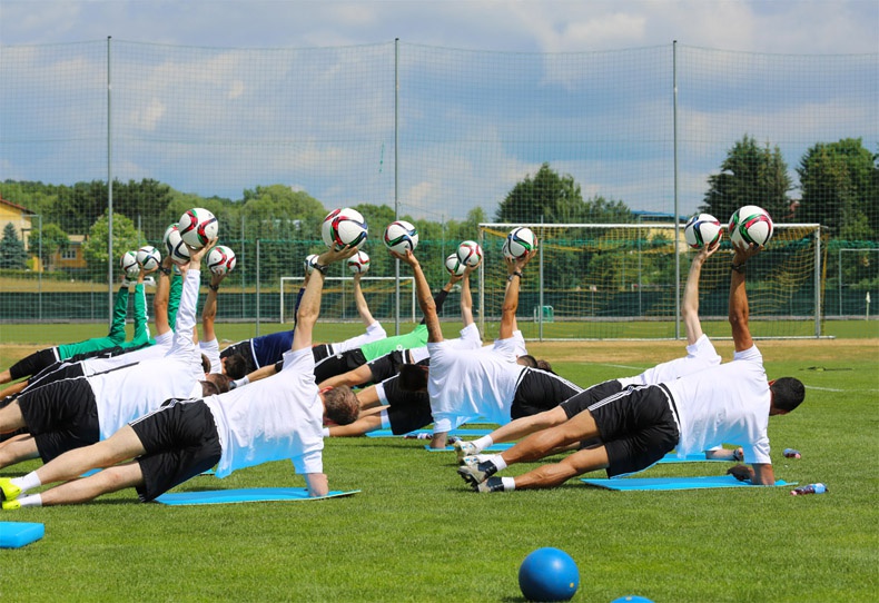 Грозненцы провели восстановительную тренировку
