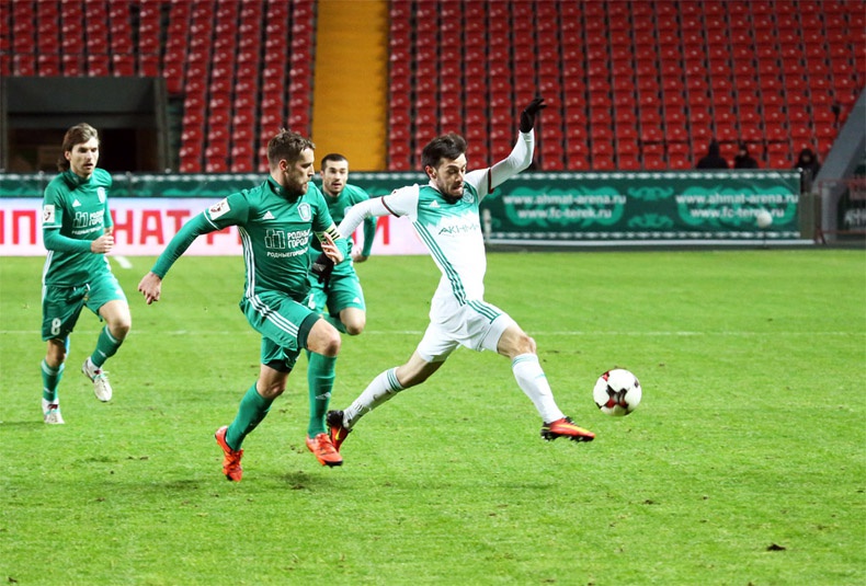 Фоторепортаж с матча «Терек» - «Томь»