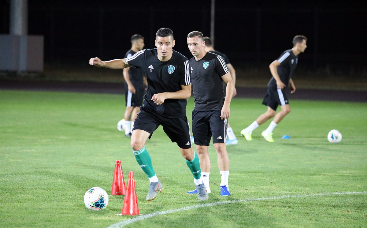 Заключительная тренировка перед вылетом в Санкт-Петербург