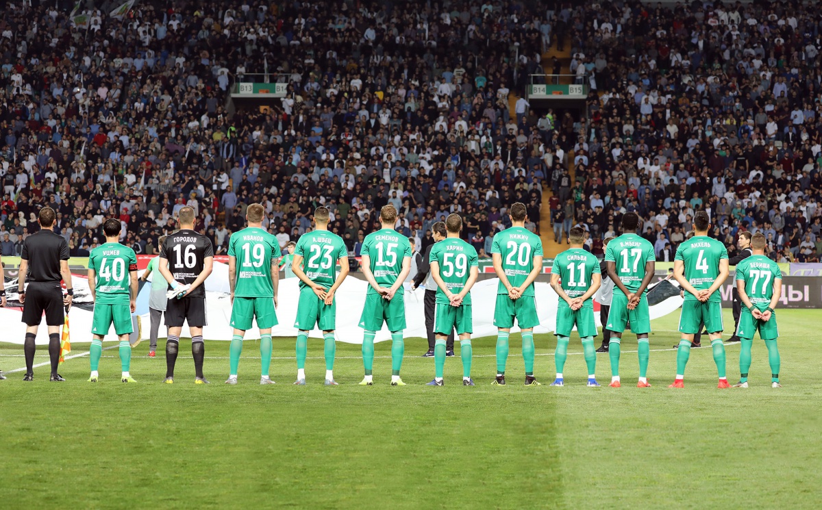 "Ахмат" провел восстановительную тренировку утром в понедельник