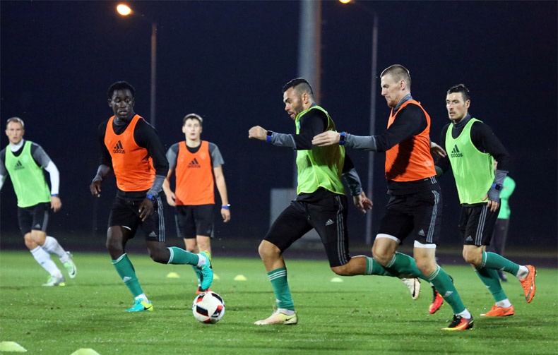 Фоторепортаж: «Терек» ведет подготовку к матчу с «Амкаром»