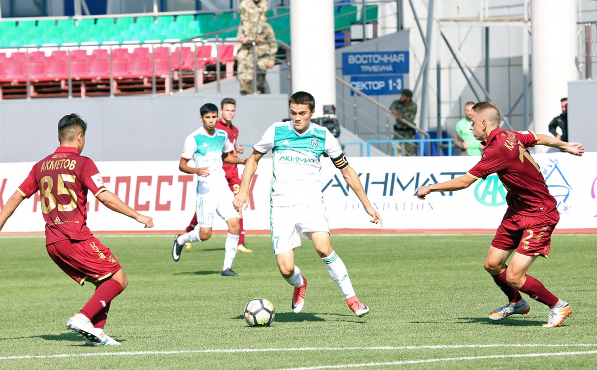 Фотомгновения матча молодежных составов ФК "Ахмат" и ФК "Рубин".