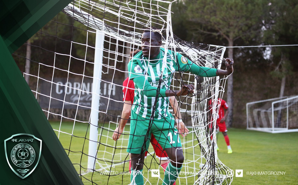 "Ахмат" в контрольном матче обыграл "Сабуртало" из Грузии