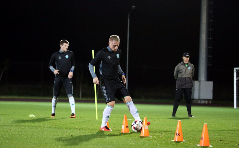 Тренировки "Терека": День за днем