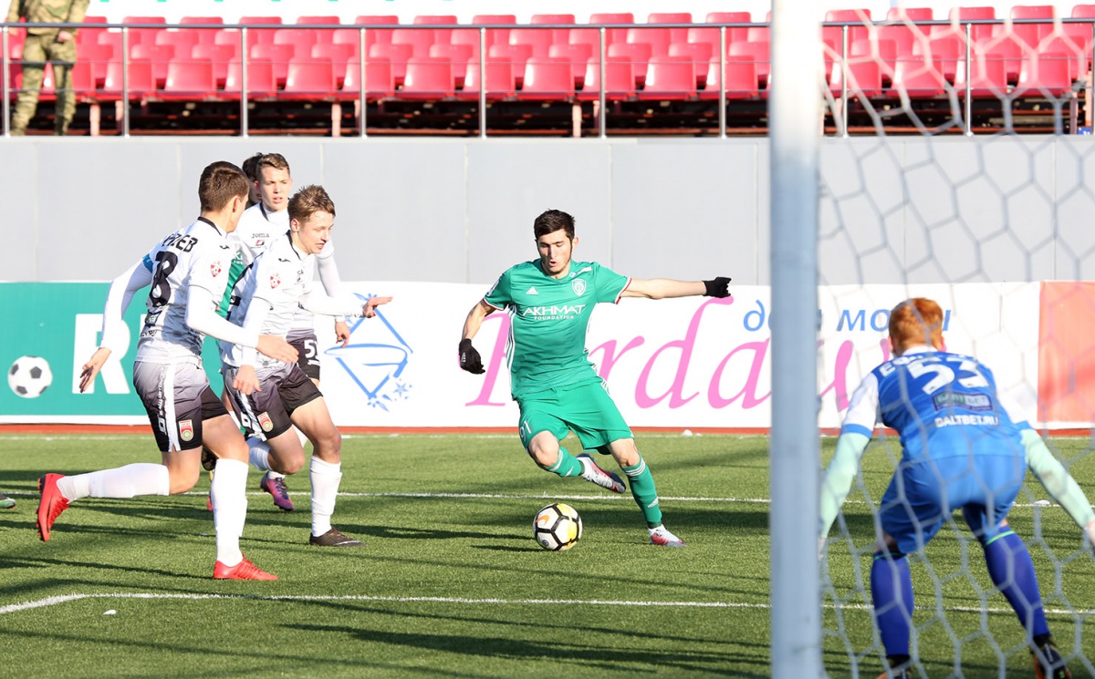 Молодежный состав ФК «Ахмат» сыграл вничью с «Уфой»