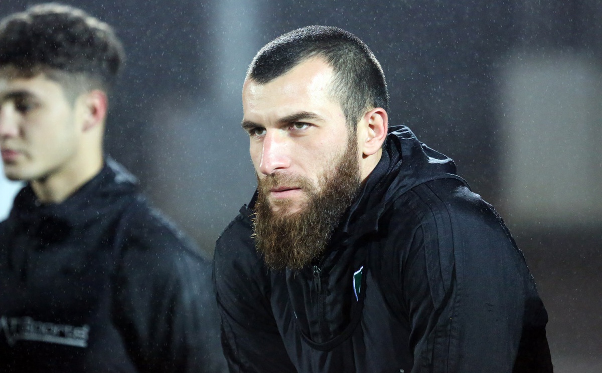 Грозненцы провели предматчевую тренировку