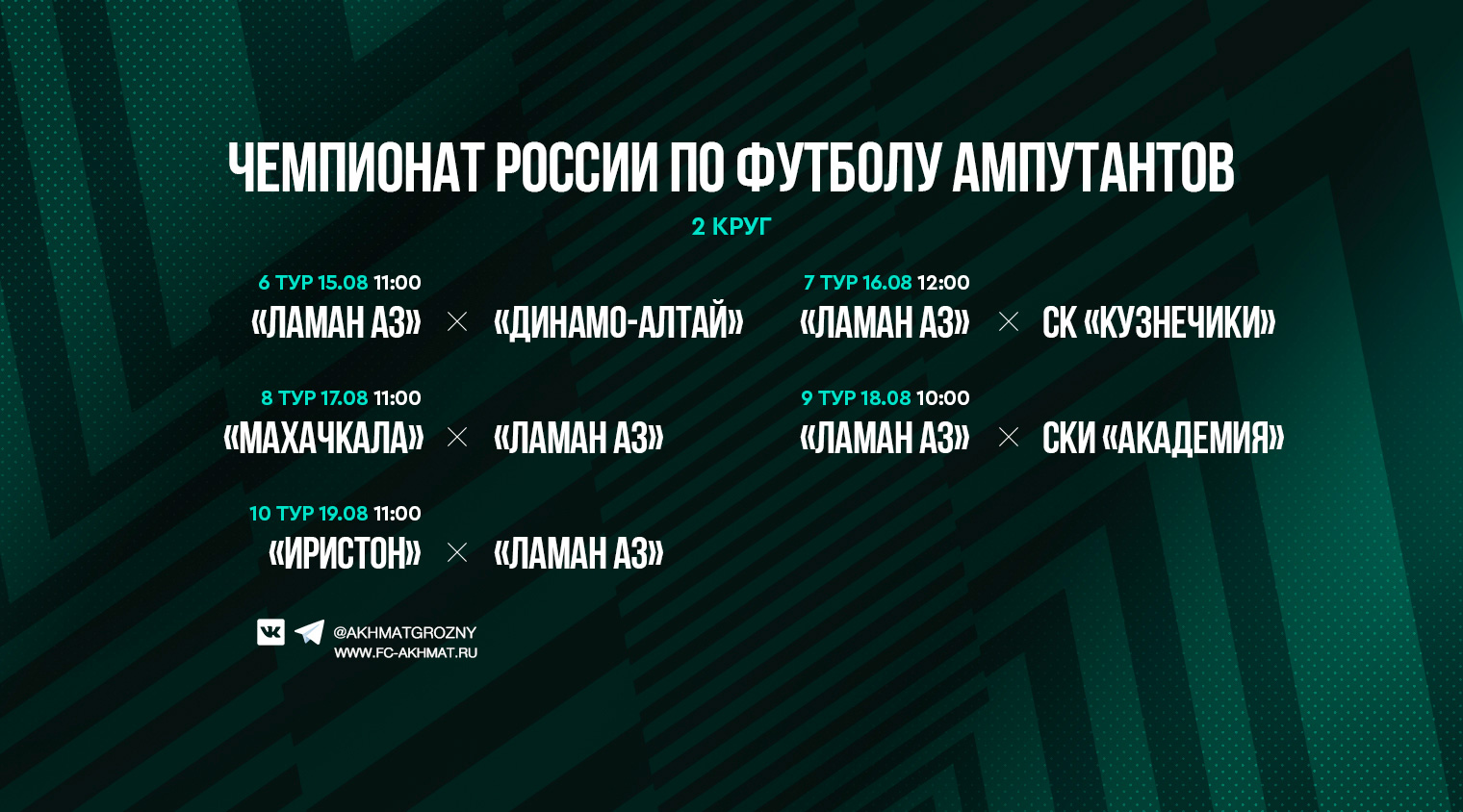 Команде "Ламан Аз" присудили техническую победу