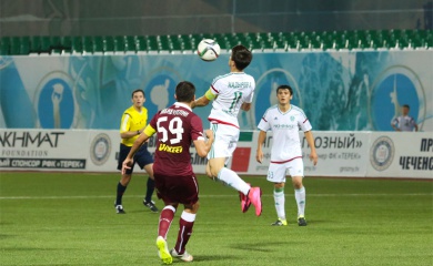 Трансляция матча молодежных составов «Терека» и «Рубина»