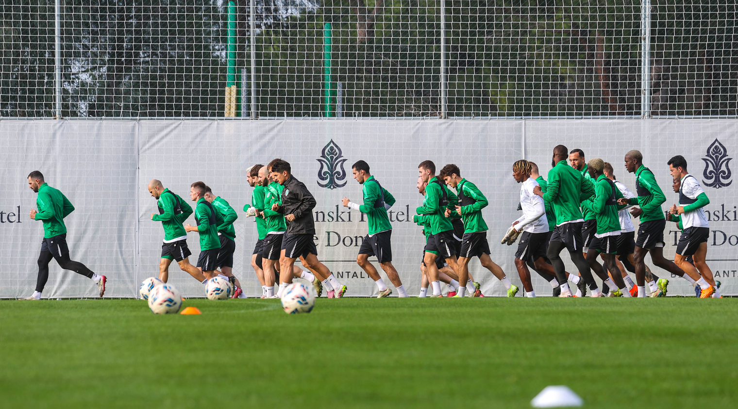 Фото: день третий на первом сборе в Турции