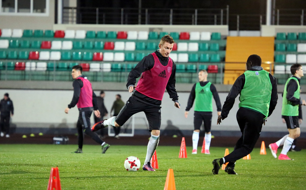 Фоторепортаж: Подготовка «Терека» к матчу с «Анжи»