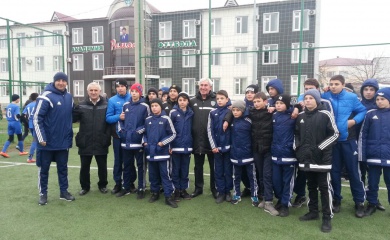 В Академии футбола "Рамзан" прошли контрольные матчи