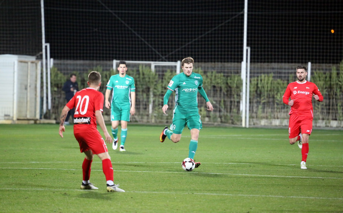 Грозненцы уступили «Лехии» в товарищеском матче