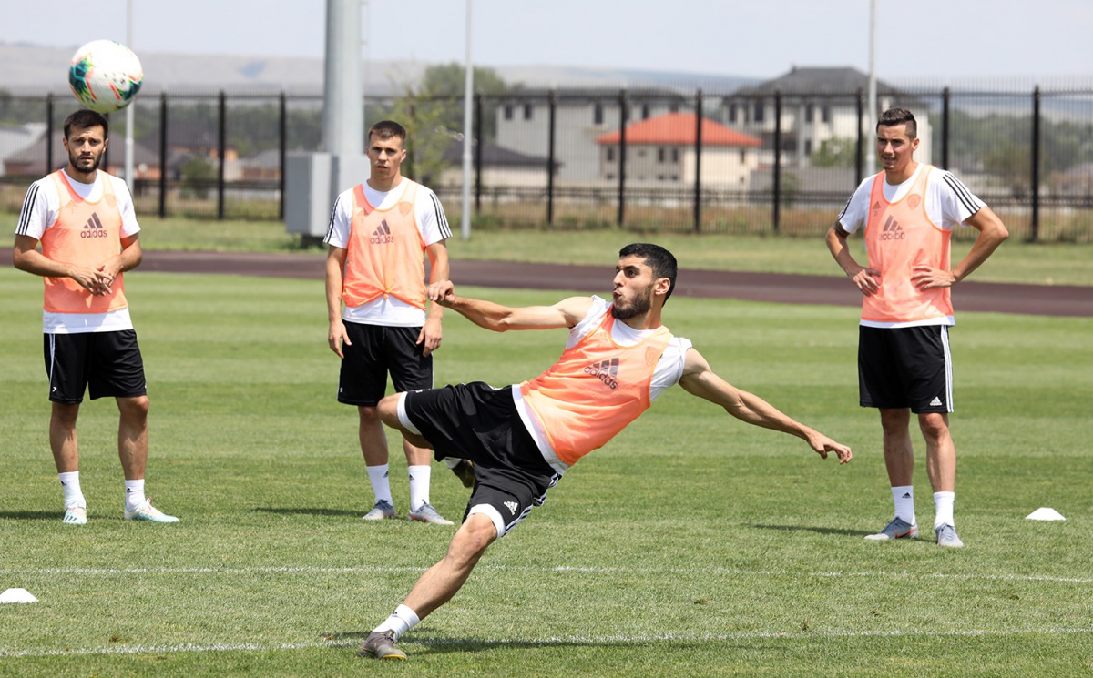 Фоторепортаж: Заключительная тренировка перед вылетом в Казань