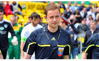 Виталий Мешков - главный арбитр матча «Терек» - «Спартак»