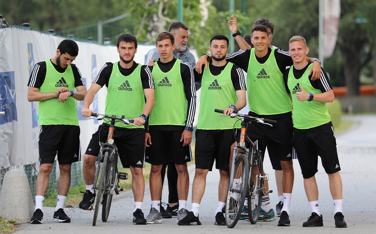 «Ахмат» на сборах в Австрии постепенно снижает нагрузки. 