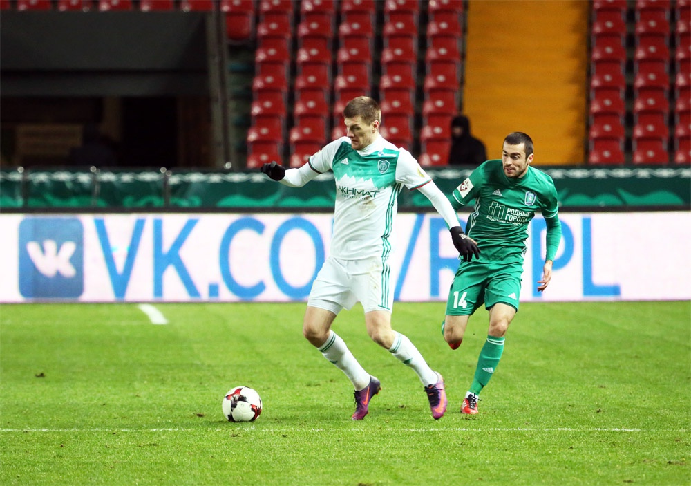 «Терек» в гостях обыграл «Томь»