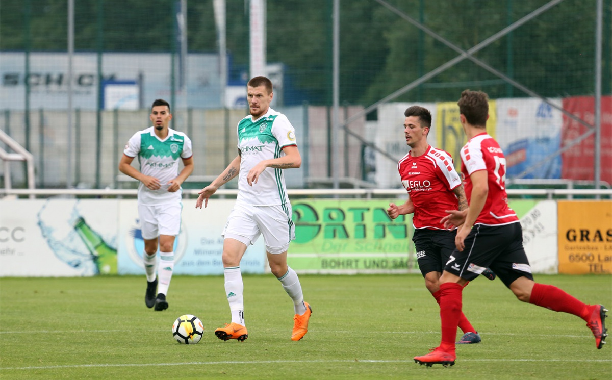 Фоторепортаж с матча «Ахмат» – «Швац»