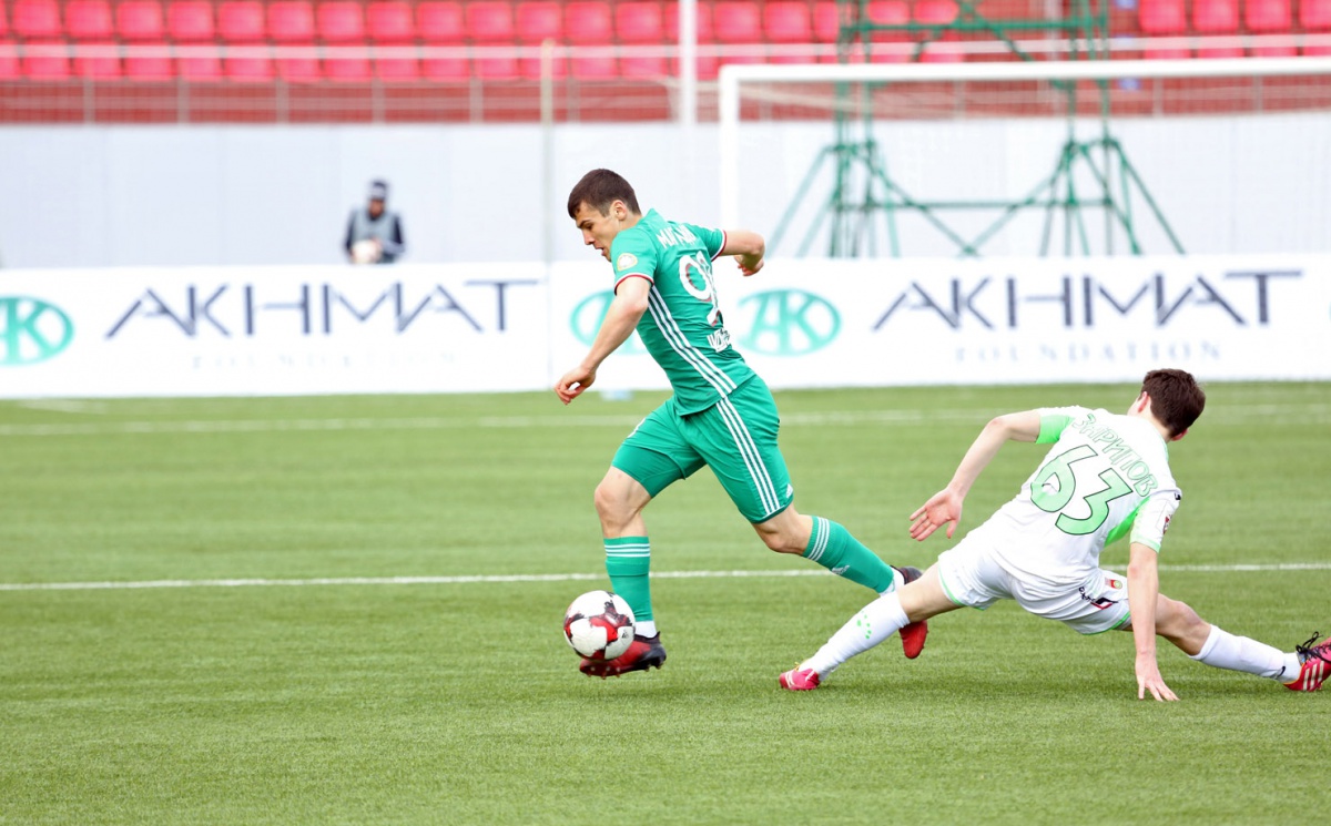 Молодежный состав «Терека» уступил «Уфе»