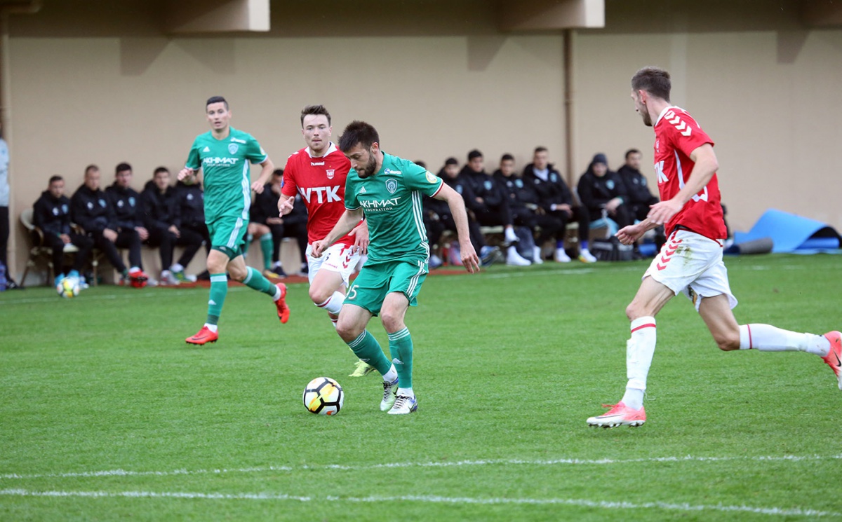 "Ахмат" сыграл вничью с "Вайле"