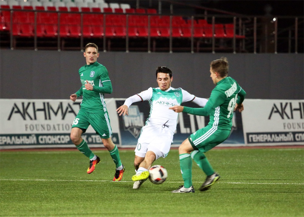 Молодежный состав «Терека» обыграл «Томь»