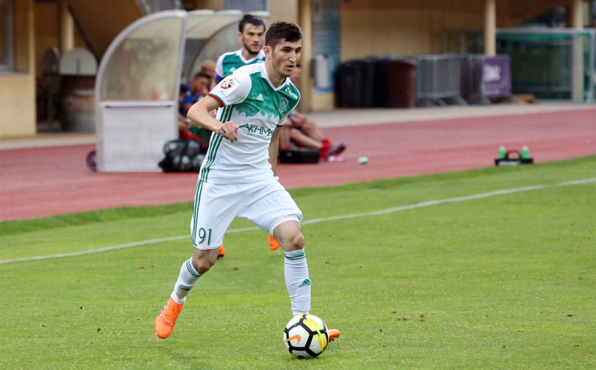 Идрис Умаев отличился забитым голом за сборную России U-20