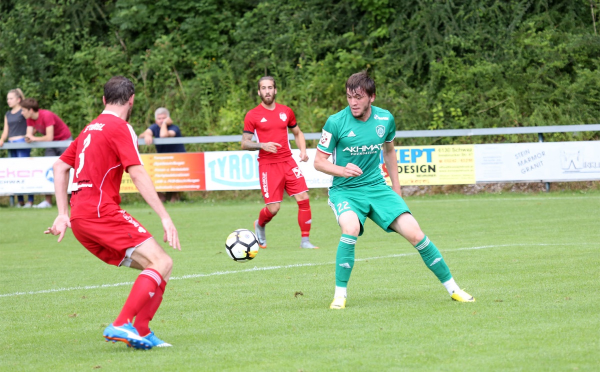 ФК "Ахмат" разгромил «Вёргль» в товарищеском матче