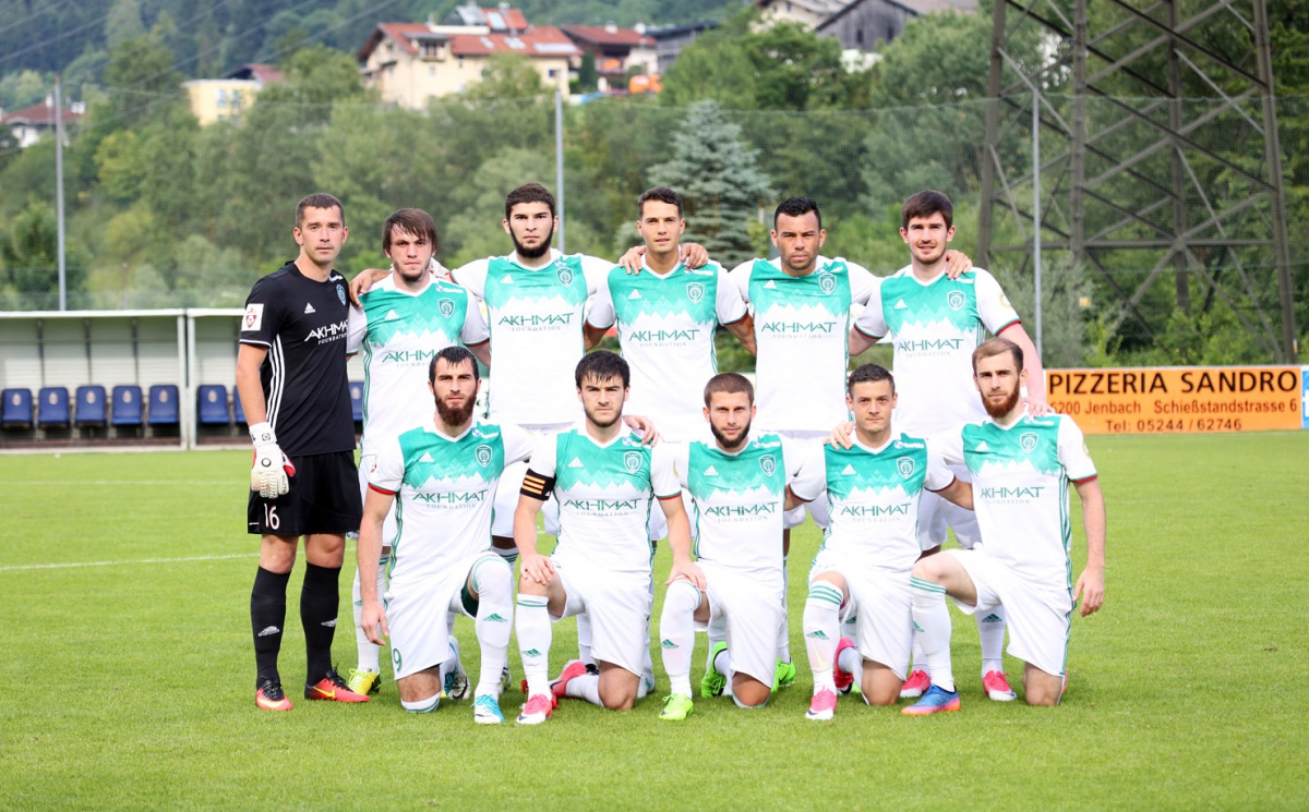 "Ахмат" провел товарищеский матч с "Габалой"