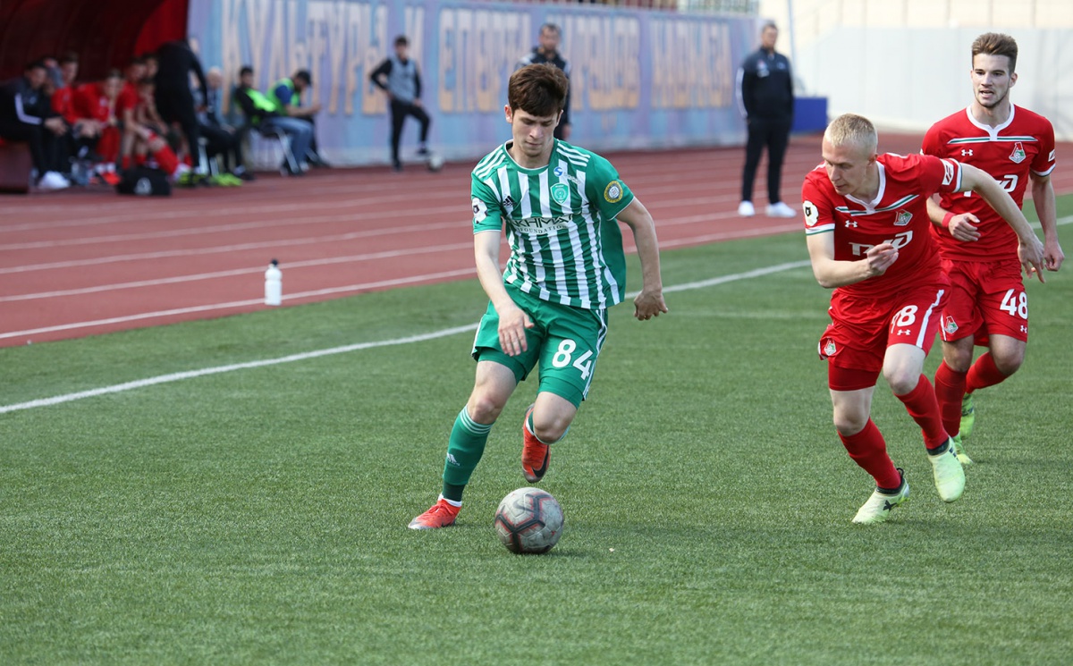 Молодежный состав грозненцев сыграл вничью с «Локомотивом»