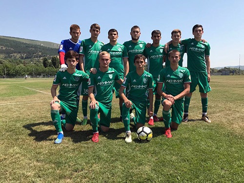 Молодежный состав ФК "Ахмат" провел контрольный матч