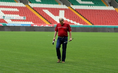 Представители ФИФА и оргкомитета ЧМ-2018 посетили «Ахмат-Арену»