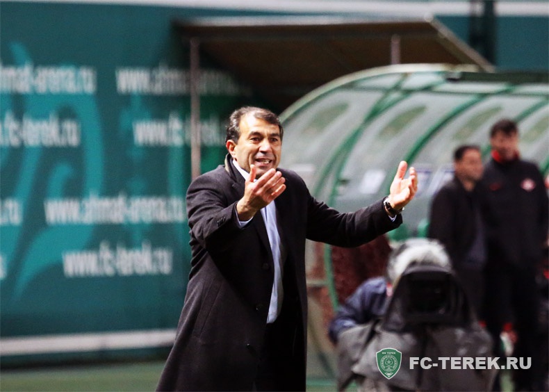 Пресс-конференция после матча «Терек» - «Спартак»