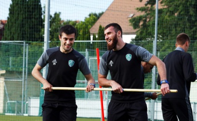 В пятницу "Терек" провел две тренировки