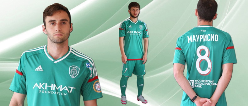 Игровая форма «Терека» сезона 2015-2016 г.г.