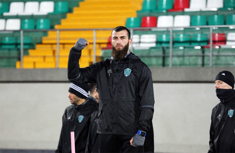 «Терек» продолжает подготовку к матчу с «Томью»