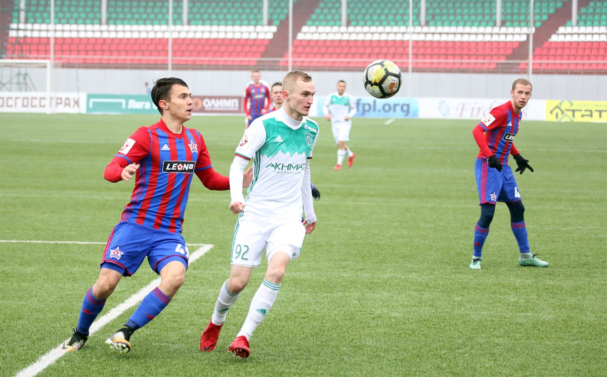 Молодежный состав ФК «Ахмат» обыграл «СКА-Хабаровск»